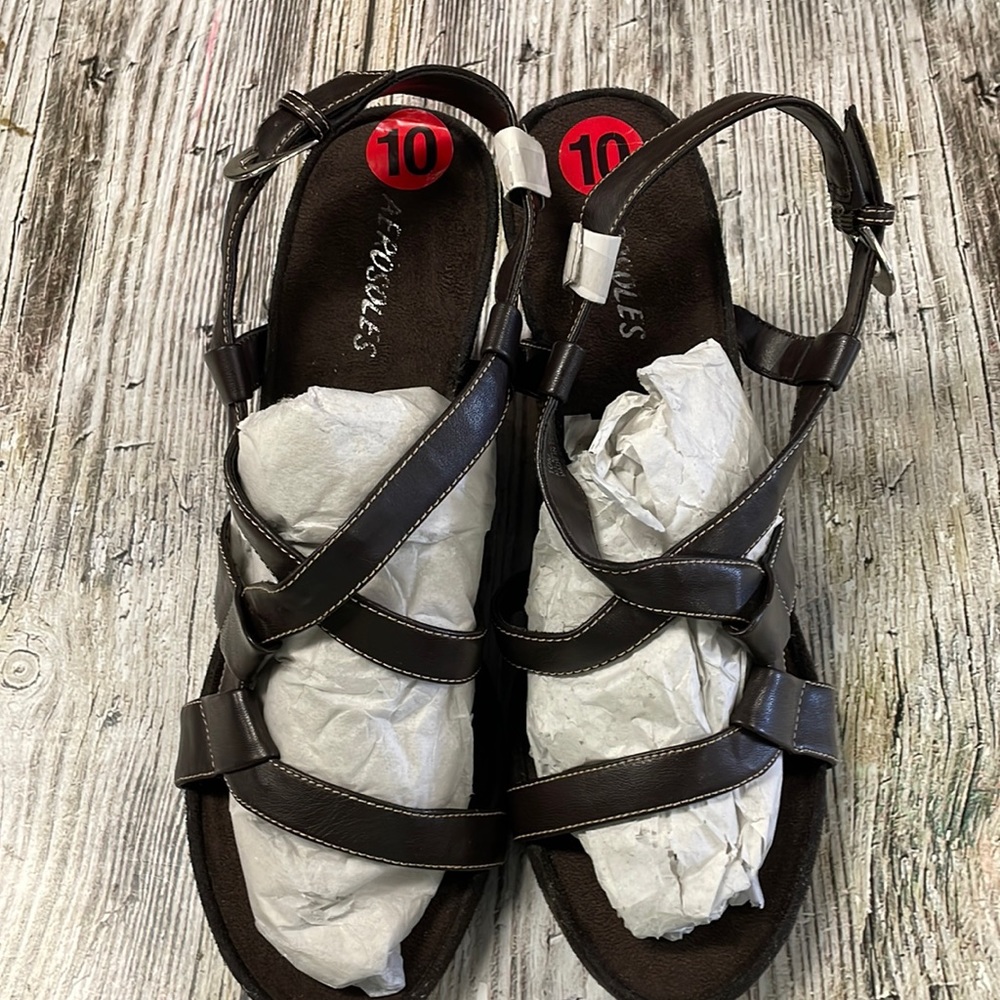 Aerosols Platform / Wedge Sandal
